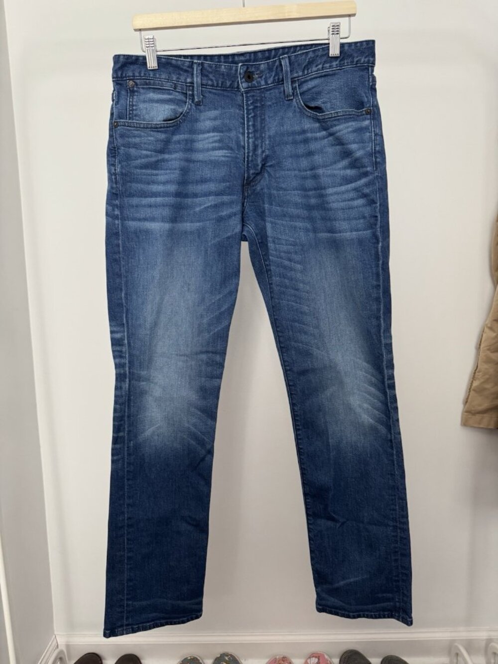 Bonobos Slim Fit Jeans Men's 33x32 Blue Stretch Denim Modern Cut